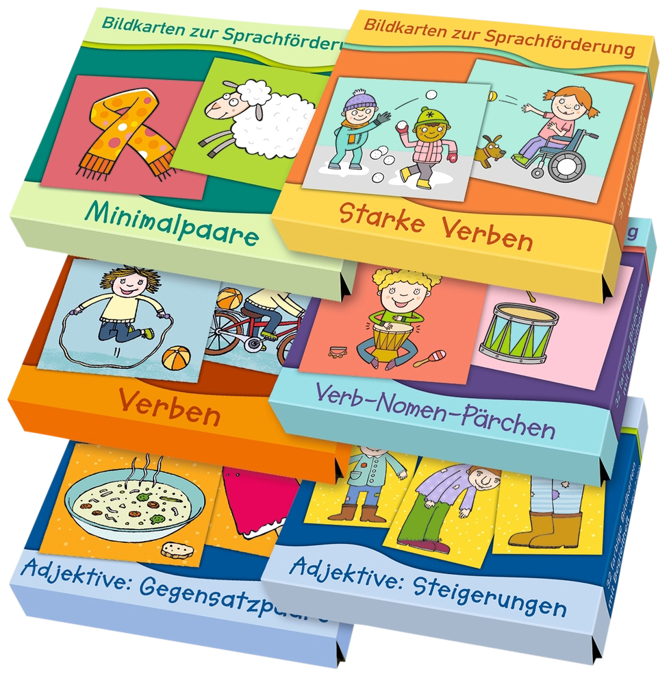 Verlag an der Ruhr Bildkarten-Paket „Sprachförderung 2“
