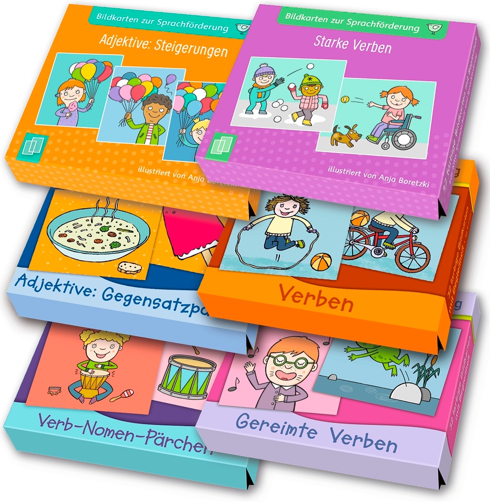 Verlag an der Ruhr Bildkarten-Paket „Sprachförderung 2“