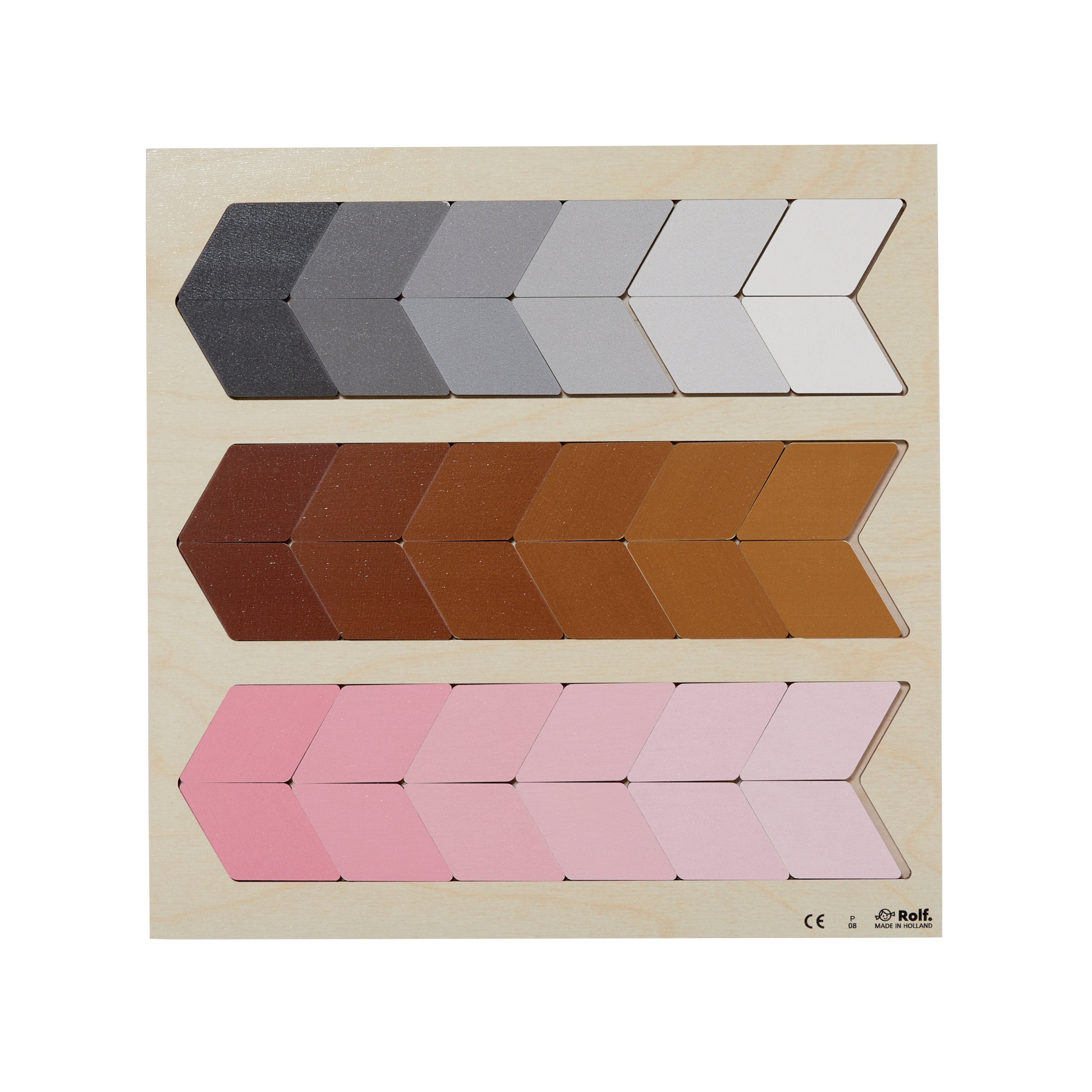 Rolf.education Farbnuance-Puzzle, 36 Teile