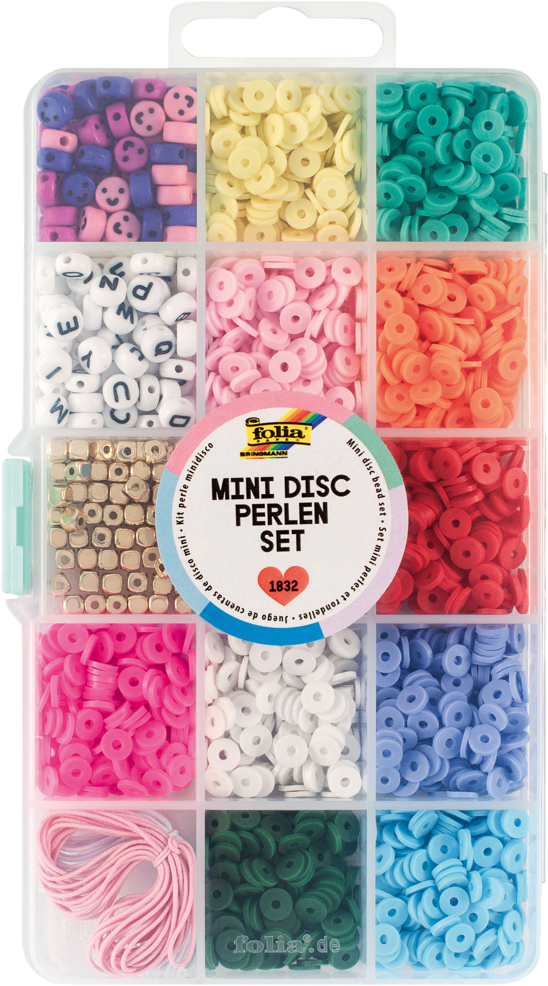 folia Mini-Disc-Perlenset