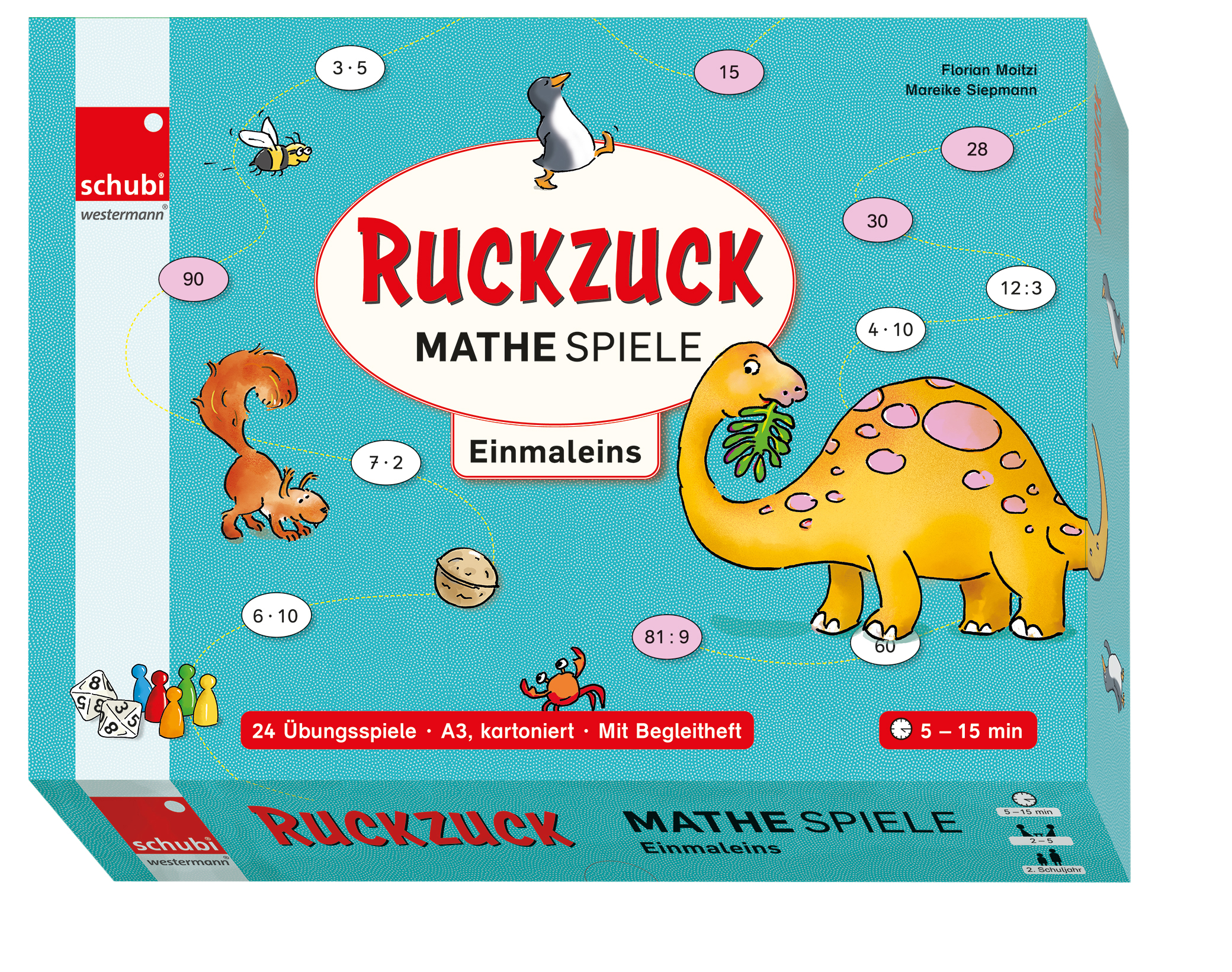 Schubi Ruckzuck Mathespiele – Einmaleins