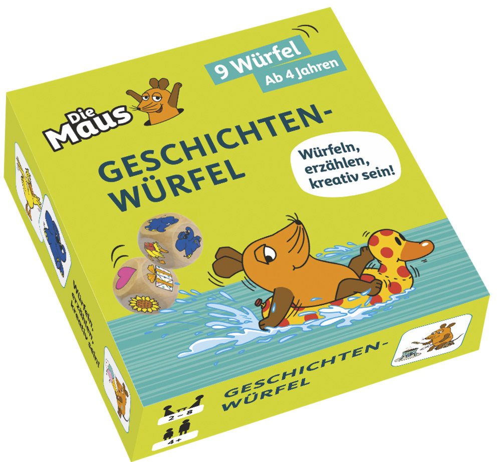 Logo Geschichtenwürfel „Die Maus“