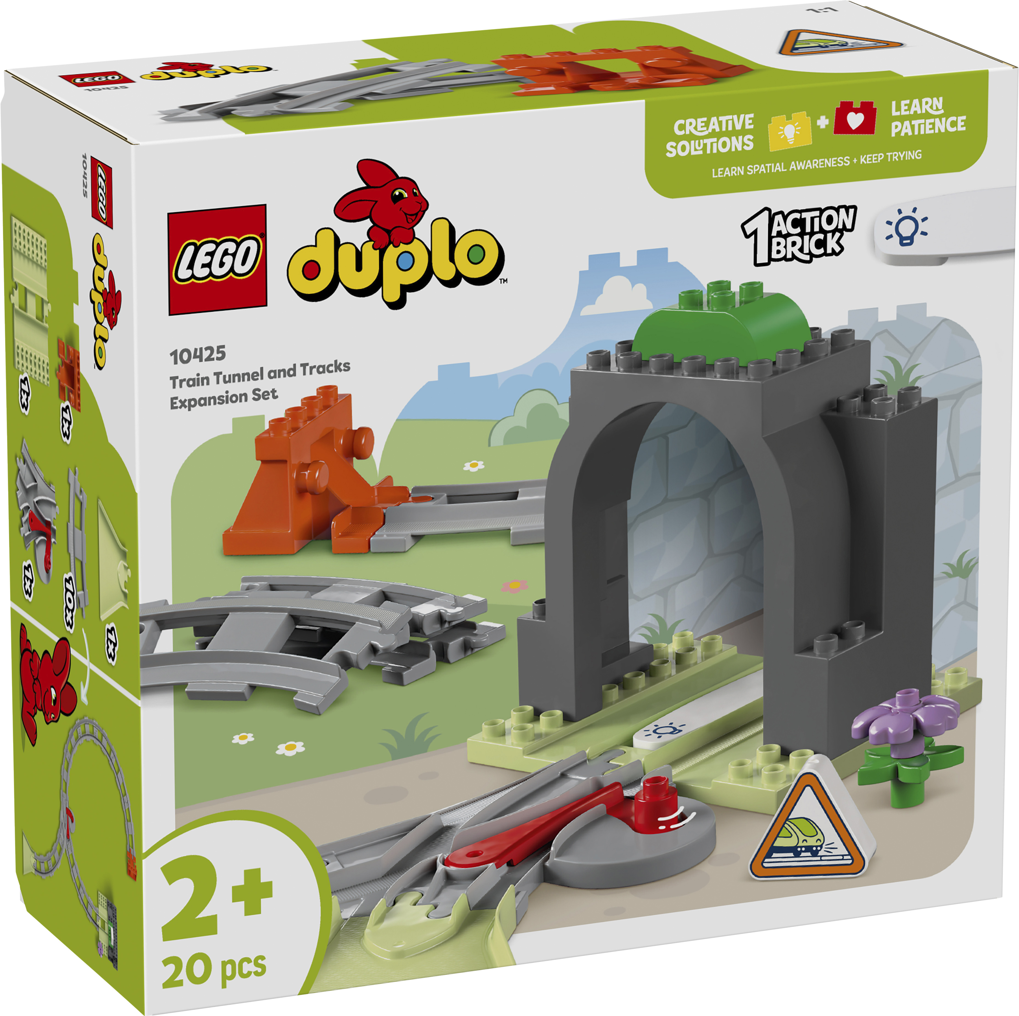LEGO® DUPLO® Eisenbahntunnel und Schienen – Erweiterungsset