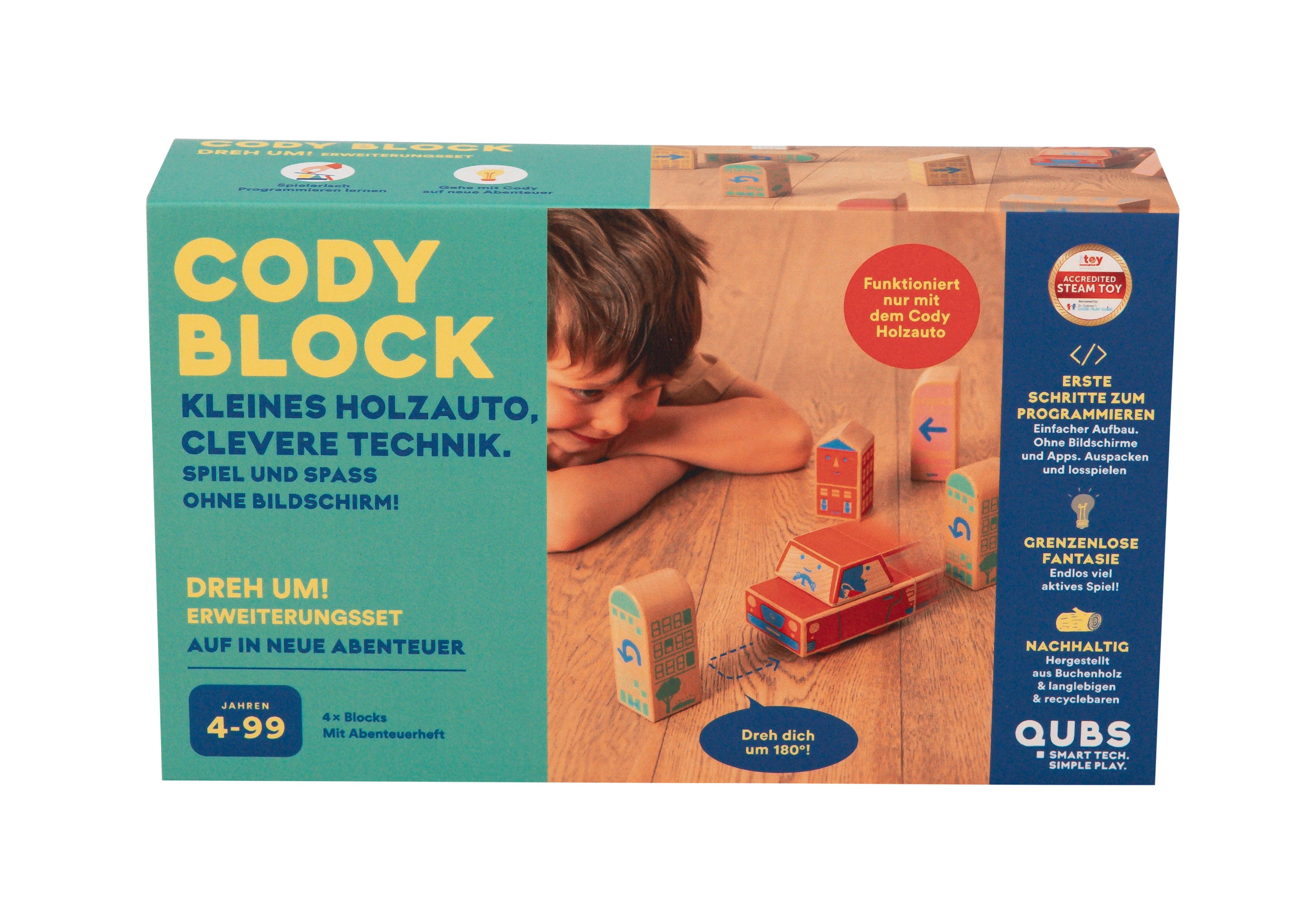 QUBS Cody Block Erweiterungsset „Kehrtwendung“