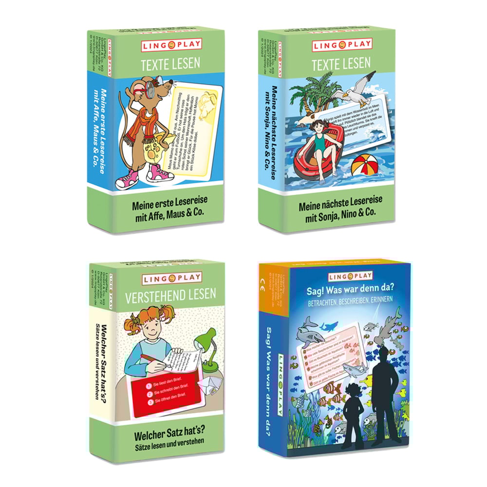 Lingo Play Lernspiel-Paket „Lesen und Verstehen“