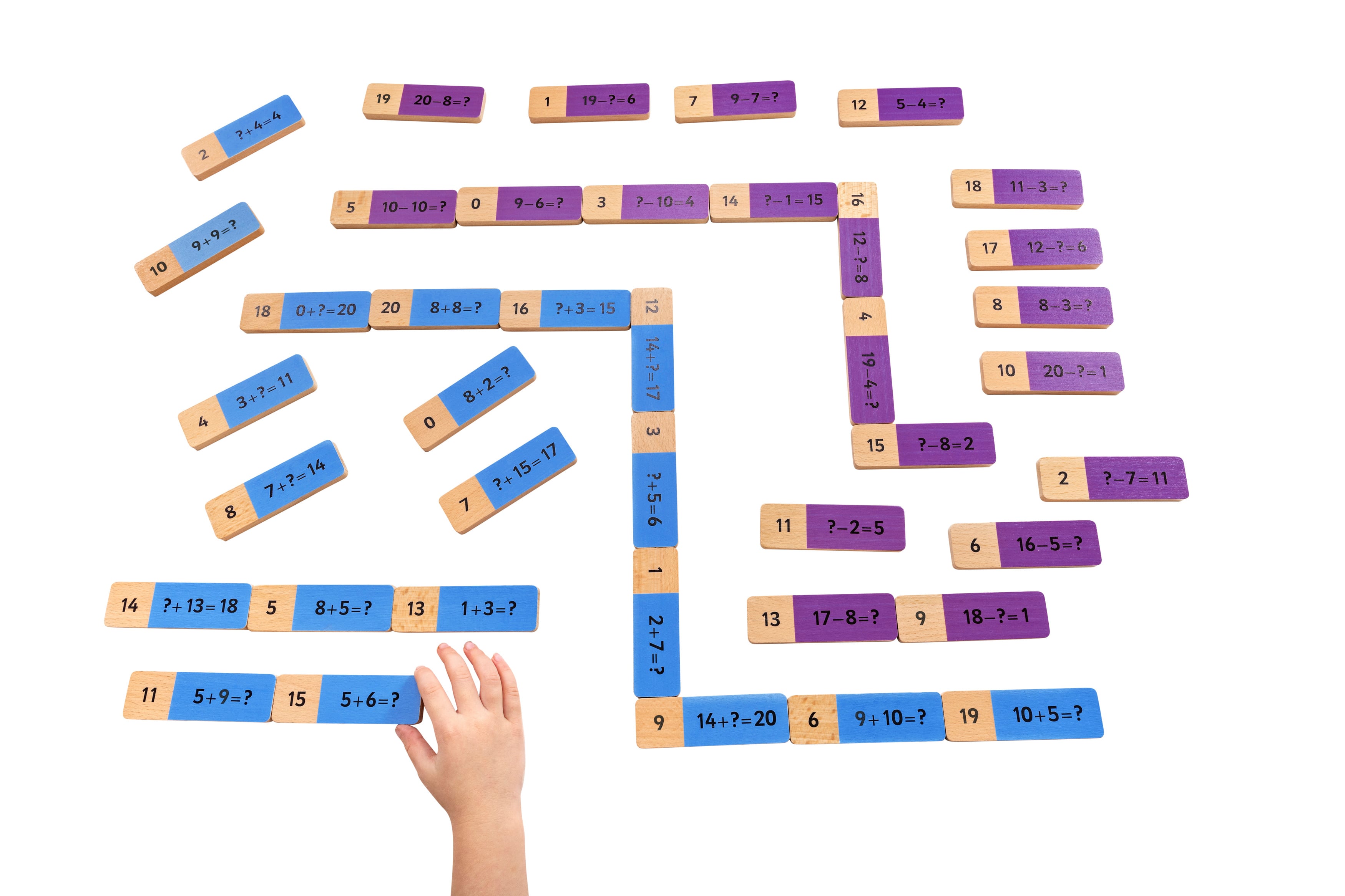 educational advantage Dominosteine „Addition und Subtraktion“