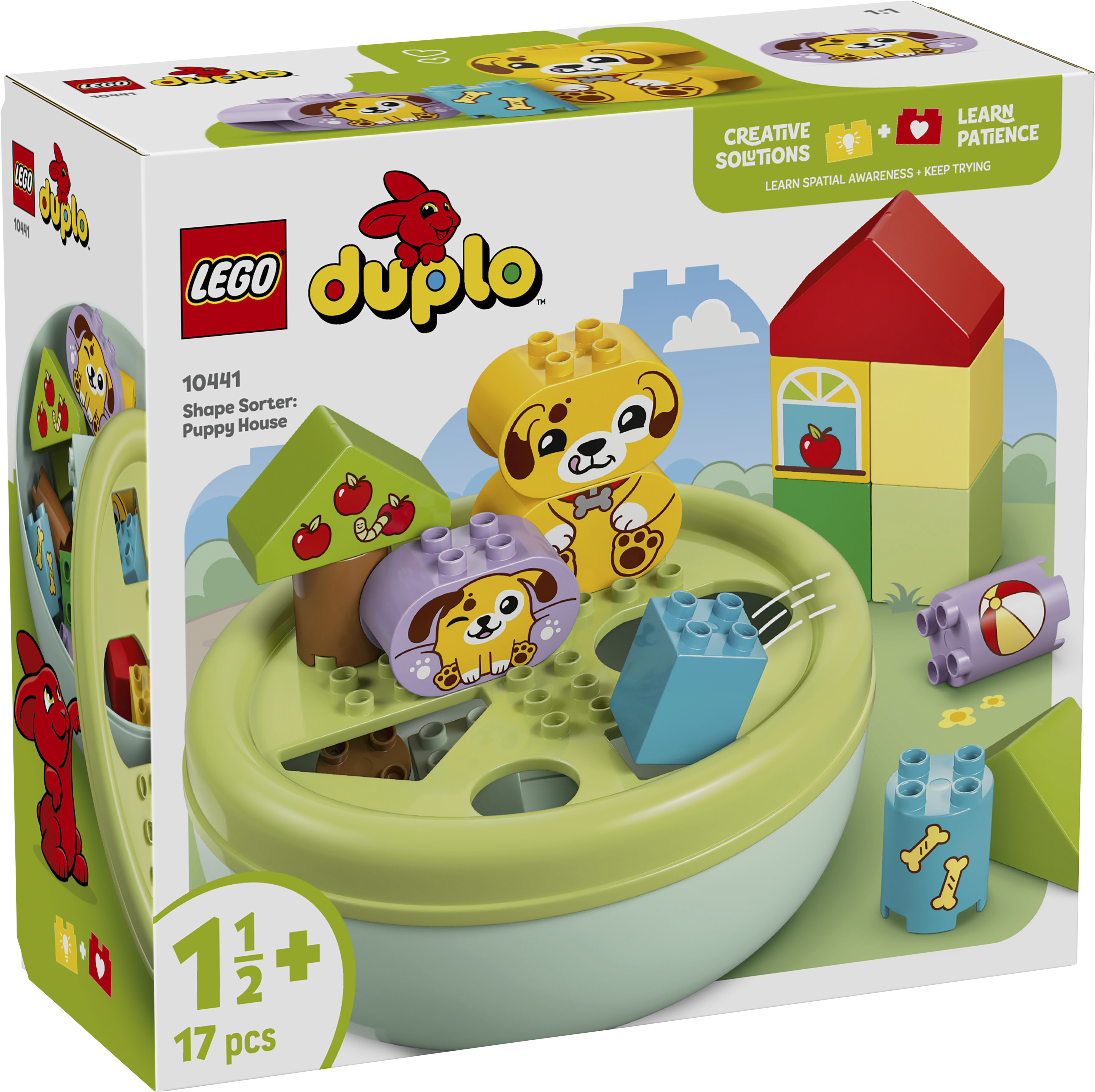 LEGO® DUPLO® Formsortierer: Welpenhaus