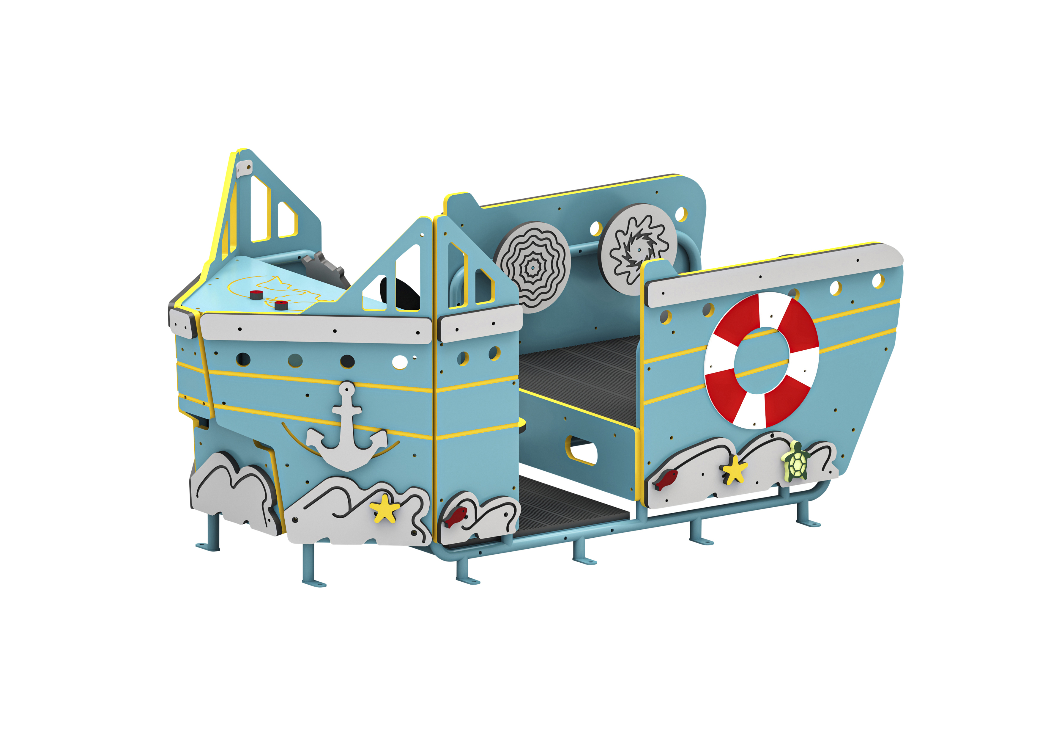 Wisdom Spielschiff „Schlepper“