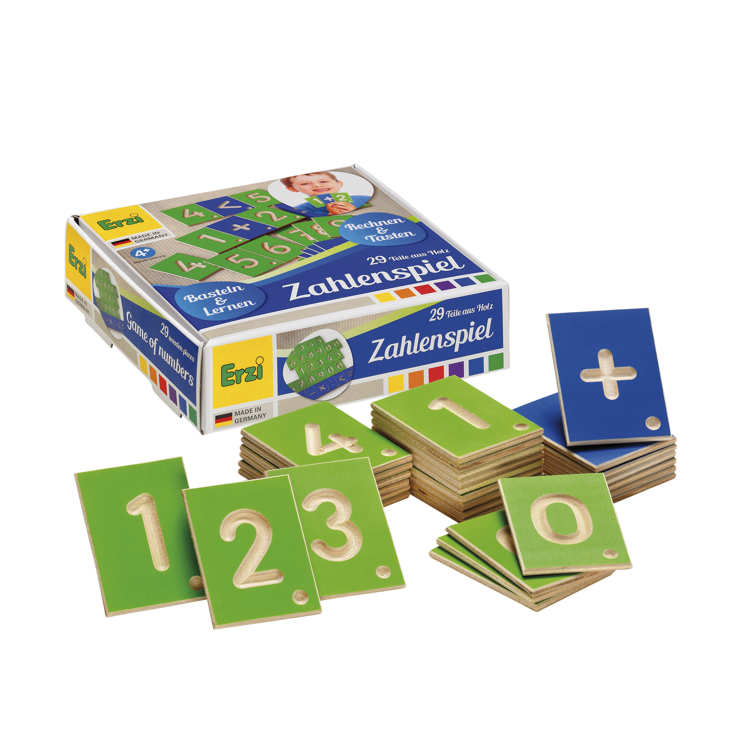 Erzi Lernspiel „Zahlen“