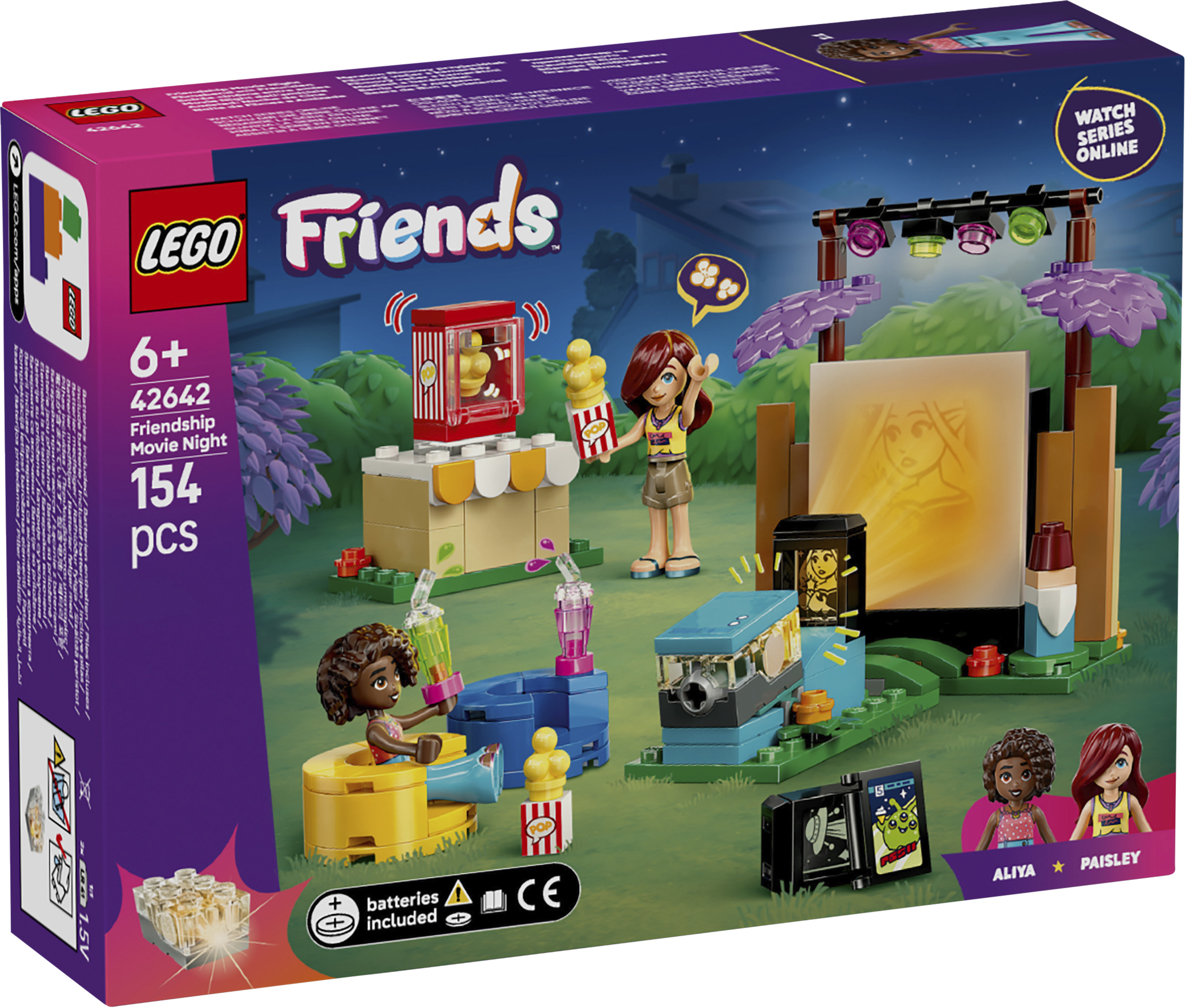 LEGO® Friends Filmabend mit Freunden