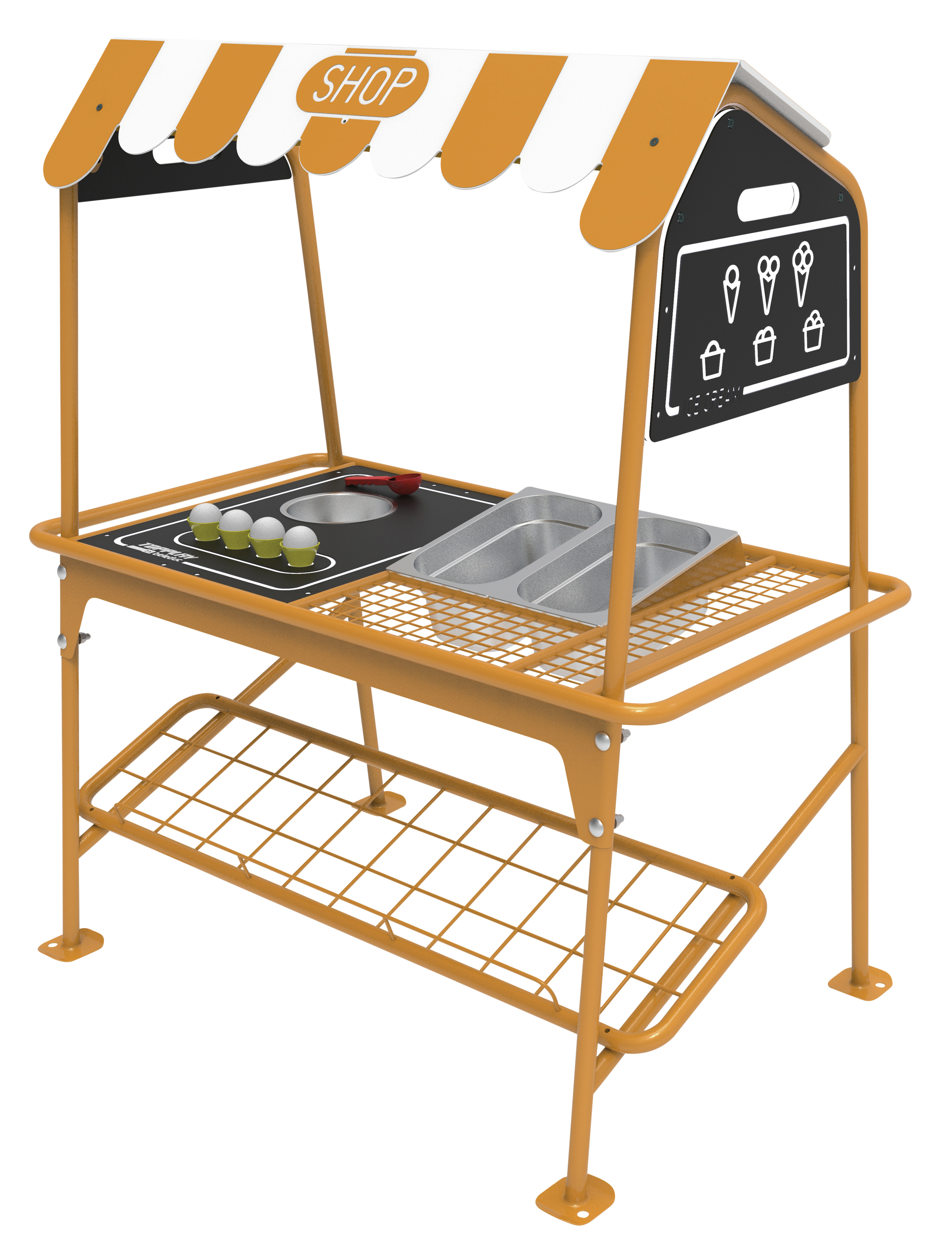 beleduc Rollenspiel-Station „Ice Cream & Shop“
