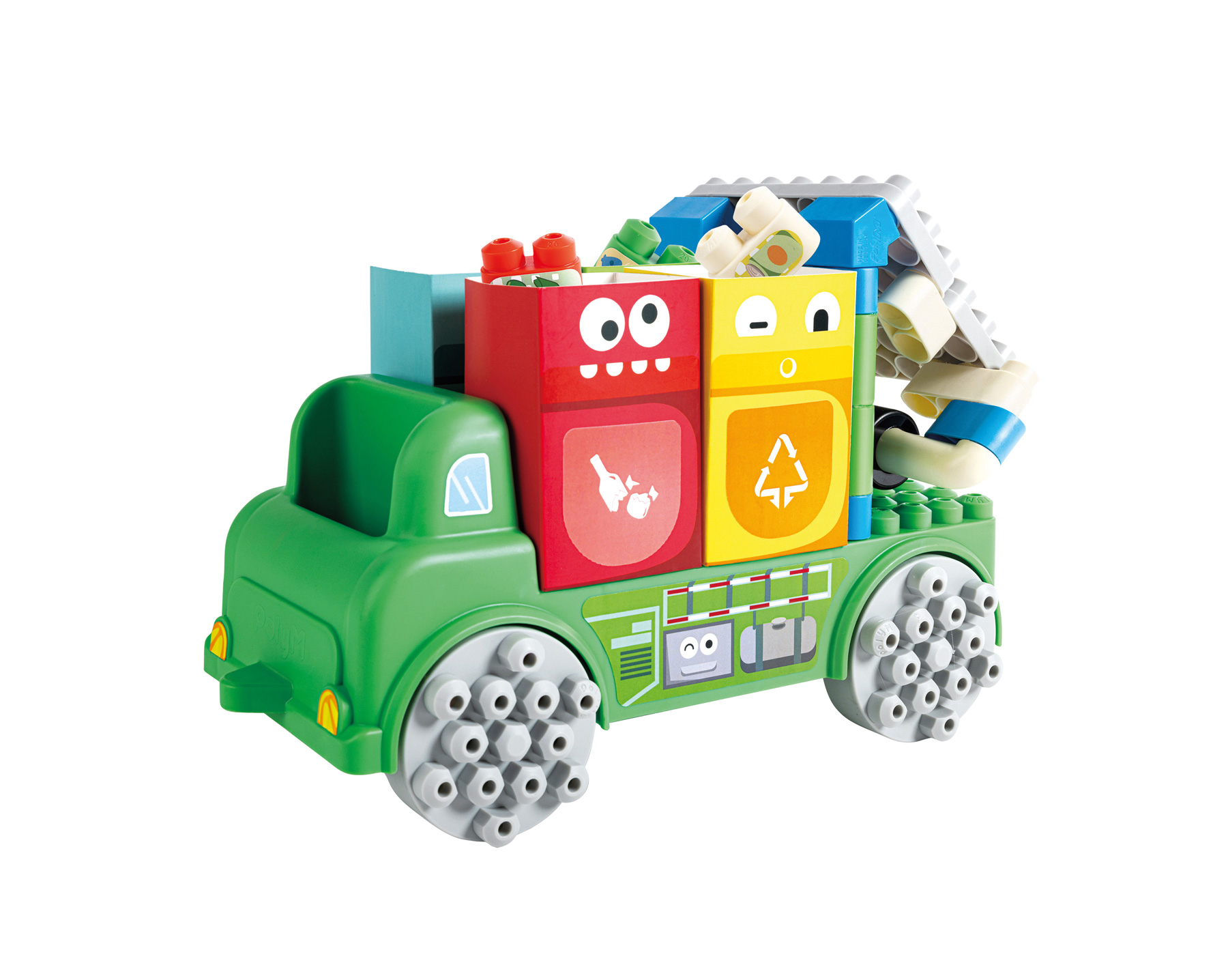 Poly-M PolyM Müllsortier-Lkw