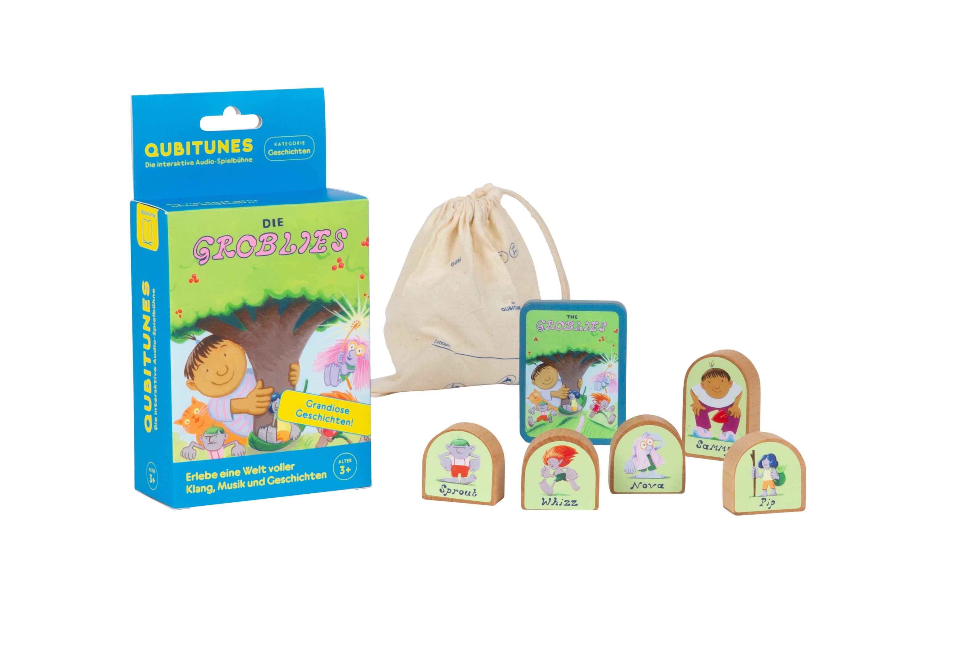 QUBS Qubitunes-Spiel „Die Groblies“