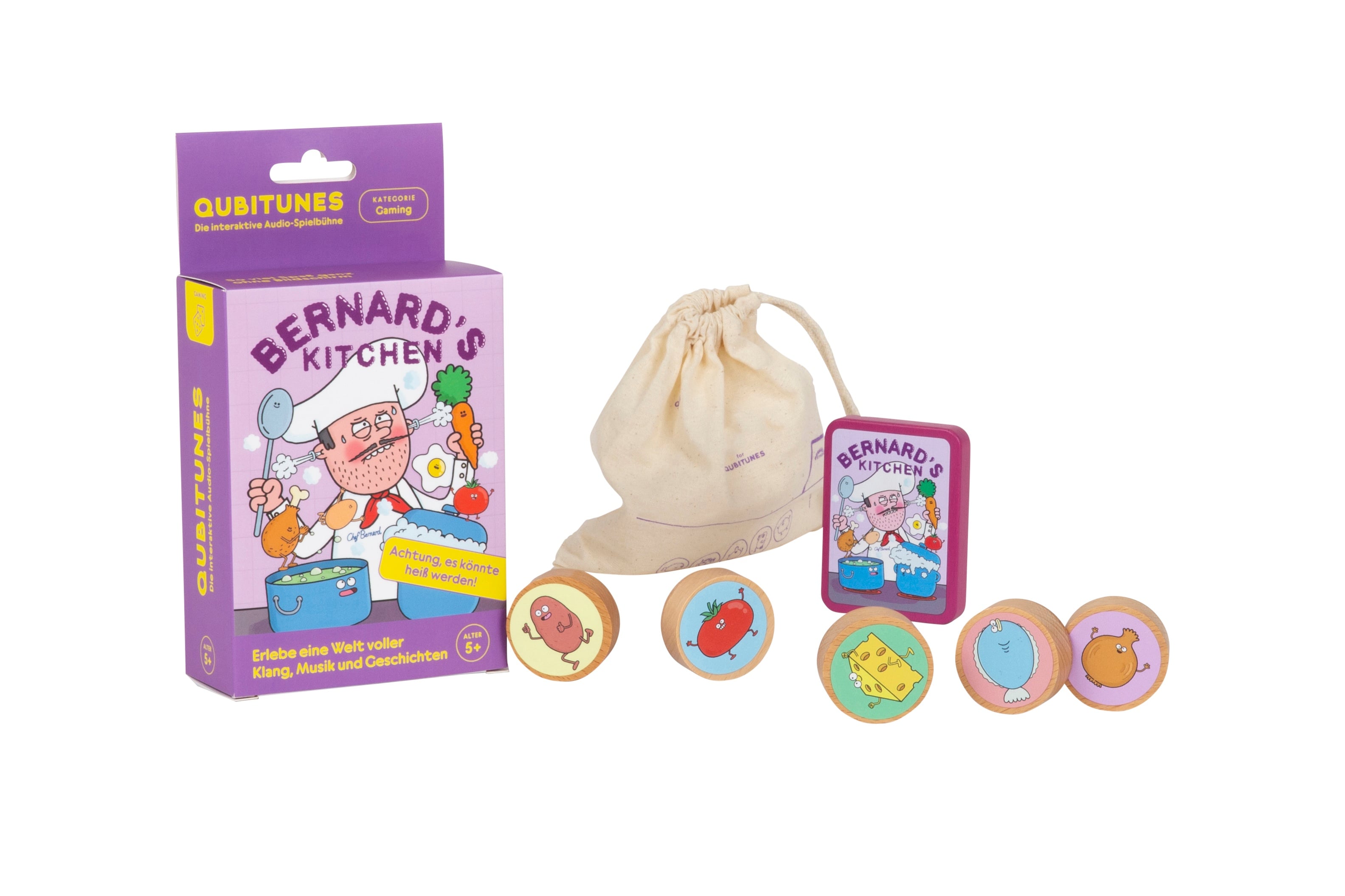 QUBS Qubitunes-Spiel „Bernard's Kitchen"