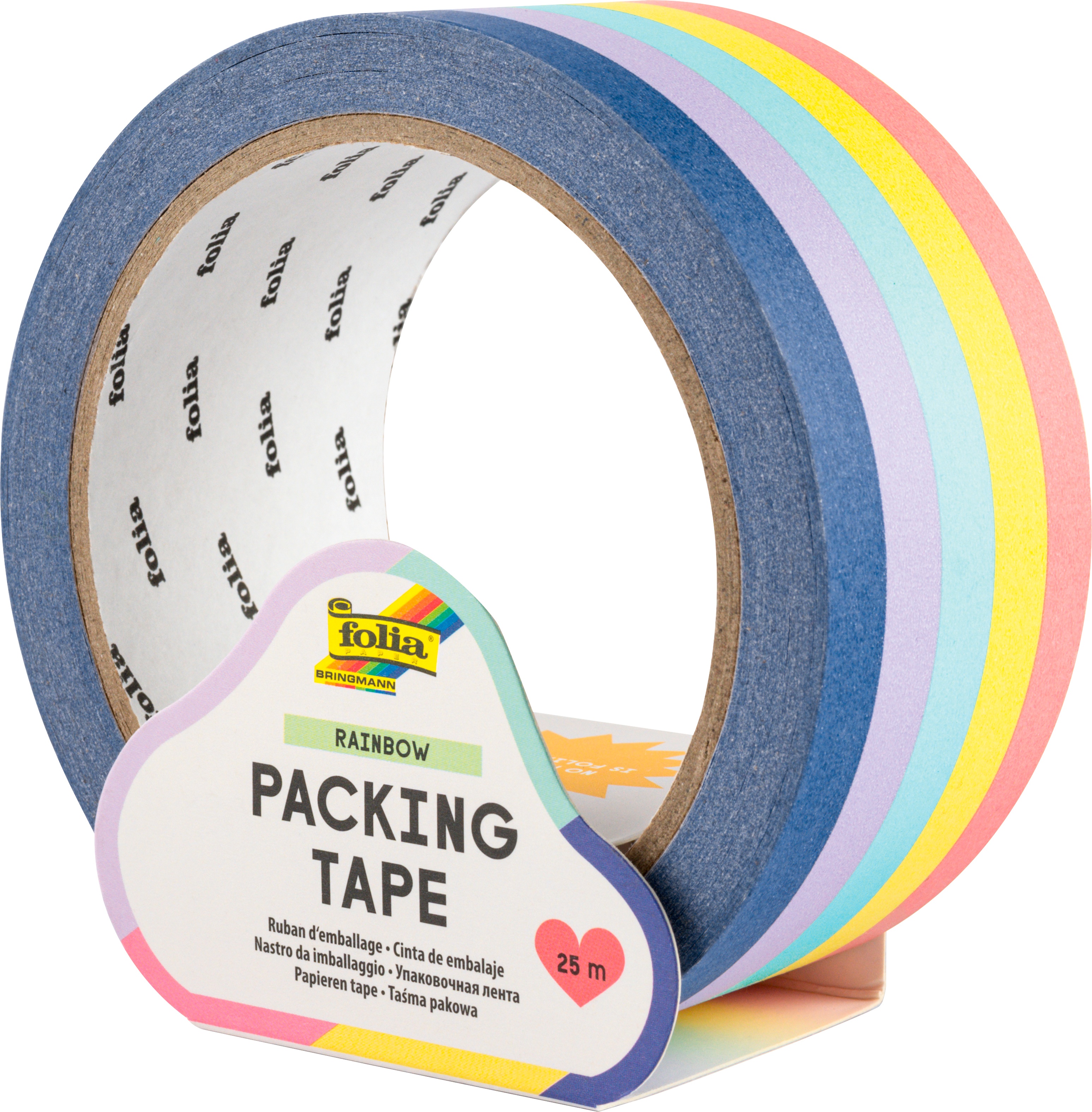 folia Verpackungsklebeband „Regenbogen“