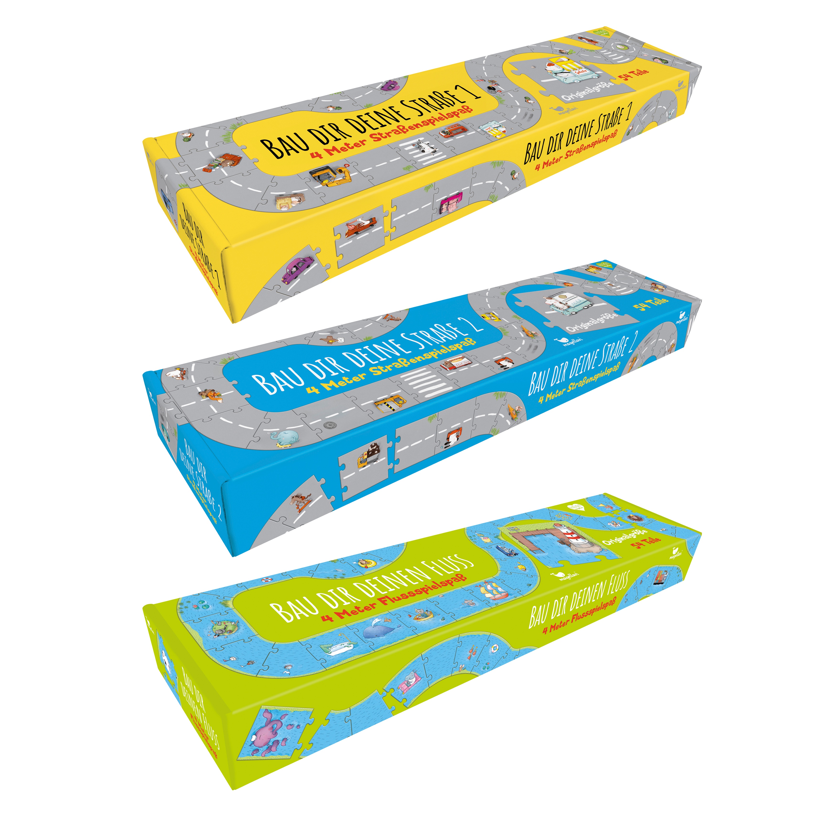 magellan Anlegespiel-Set „Straße und Fluss"