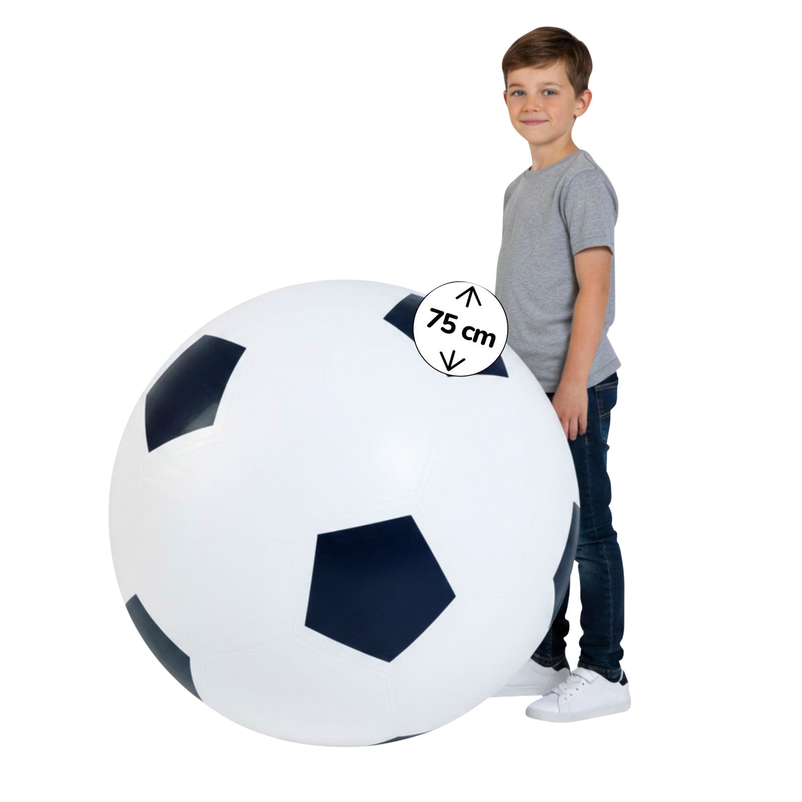 alldoro XXL-Fußball, Ø 75 cm