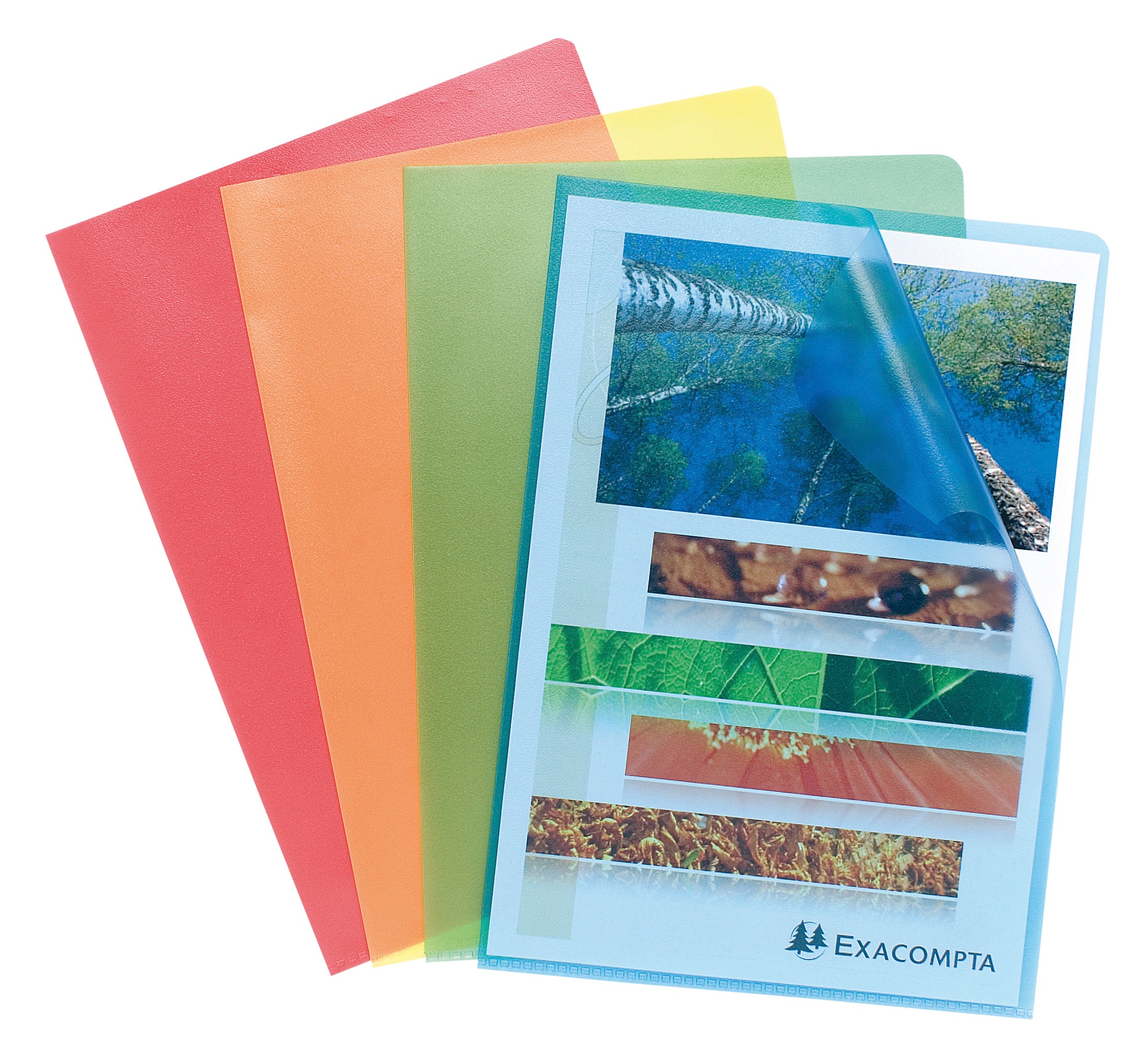 Exacompta Aktenhülle, bunt, 10 Stück