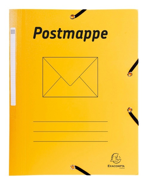 Exacompta Postmappe aus Kunststoff, DIN A4