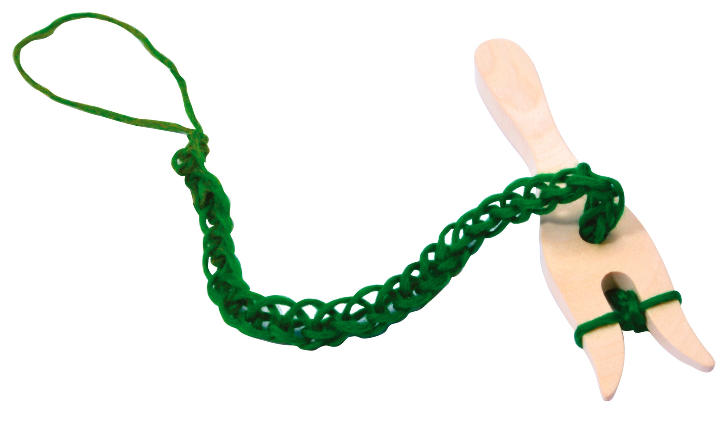 BLS Strickgabel aus Holz, Stricken & Strickliesel