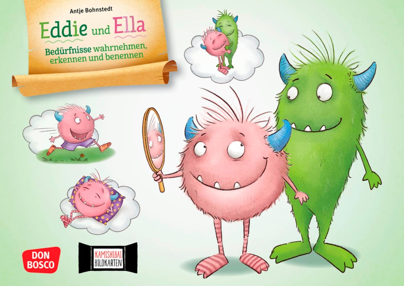 Don Bosco Kamishibai-Bildkarten Eddie und Ella. Bedürfnisse wahrnehmen, ...