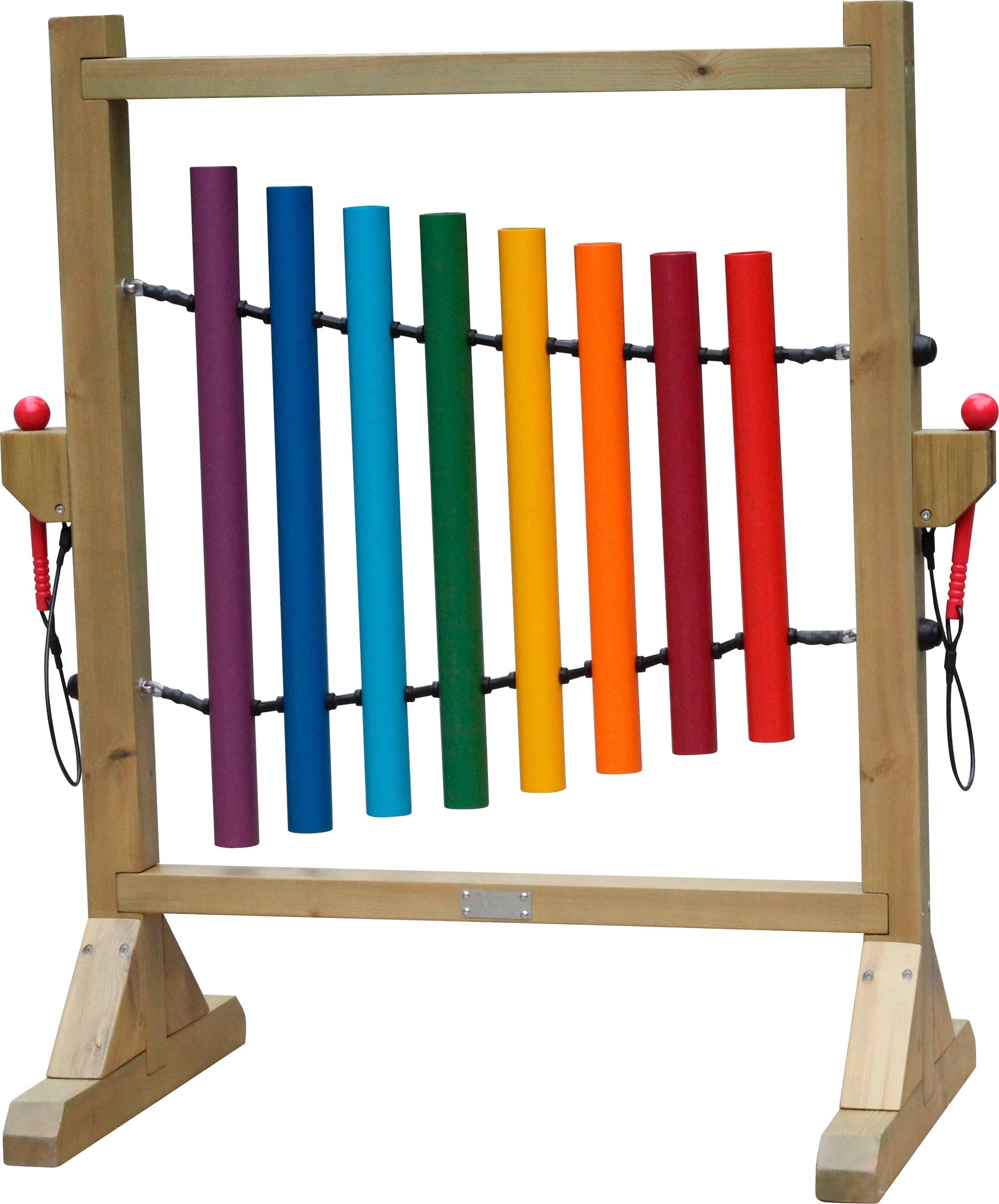 EDUPLAY Outdoor-Klangröhren, vertikal, Glockenspiel