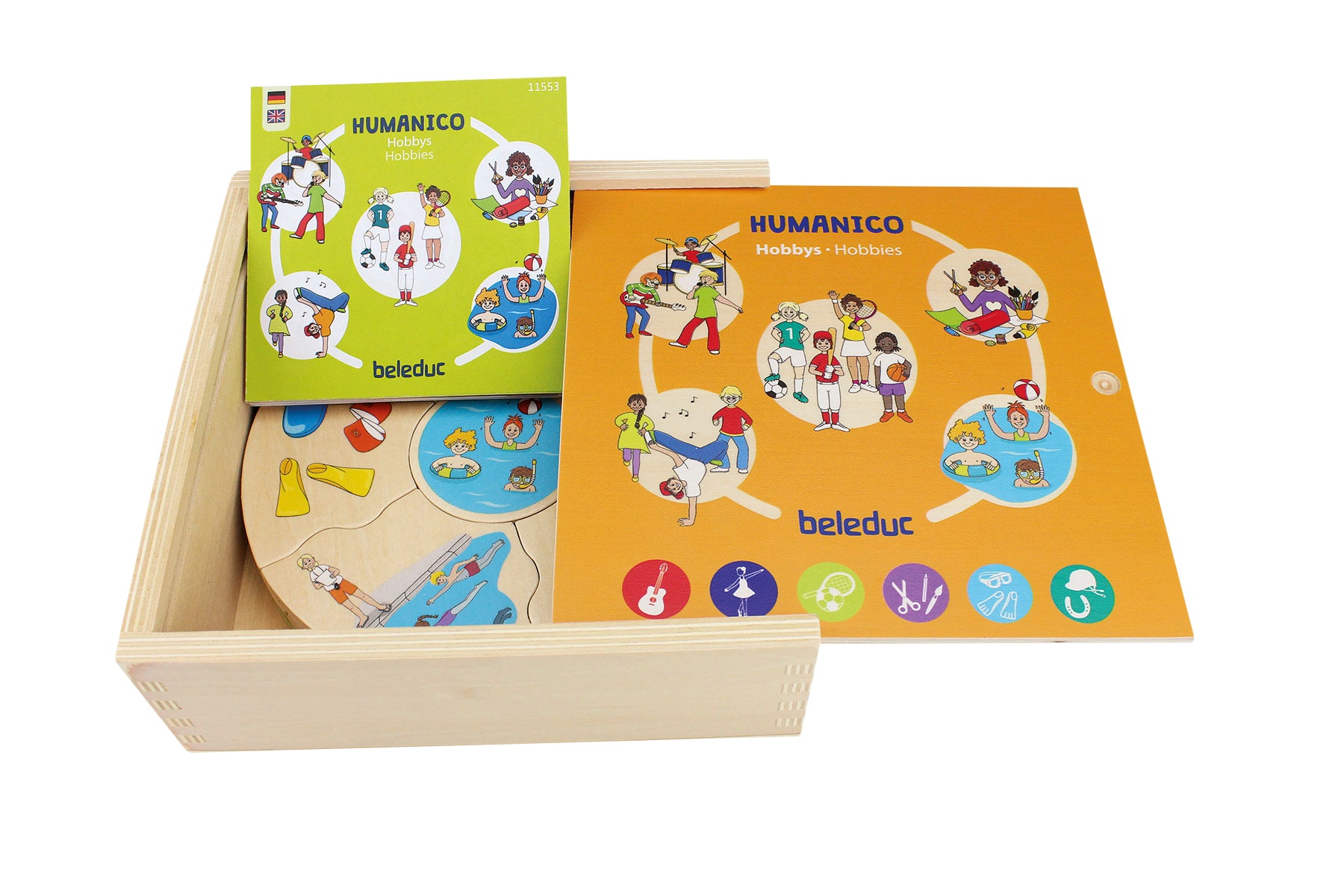 beleduc HUMANICO Puzzle Hobbys