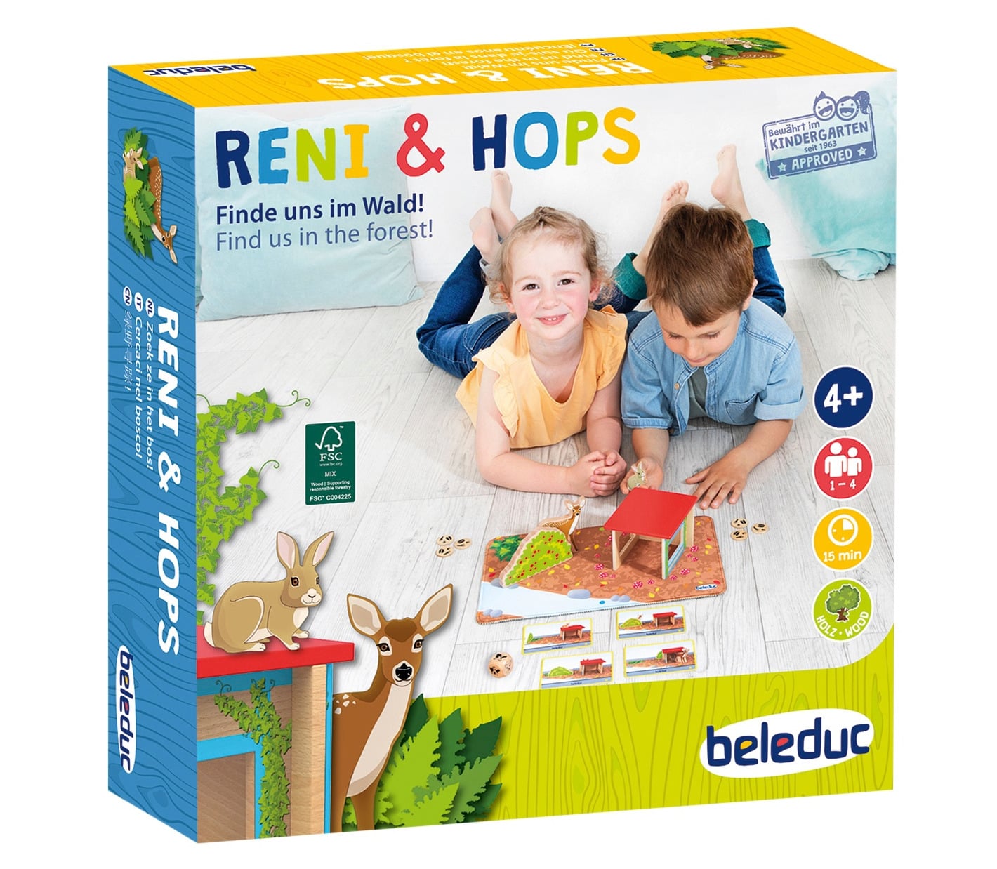 beleduc Reni & Hops, Gesellschaftsspiel
