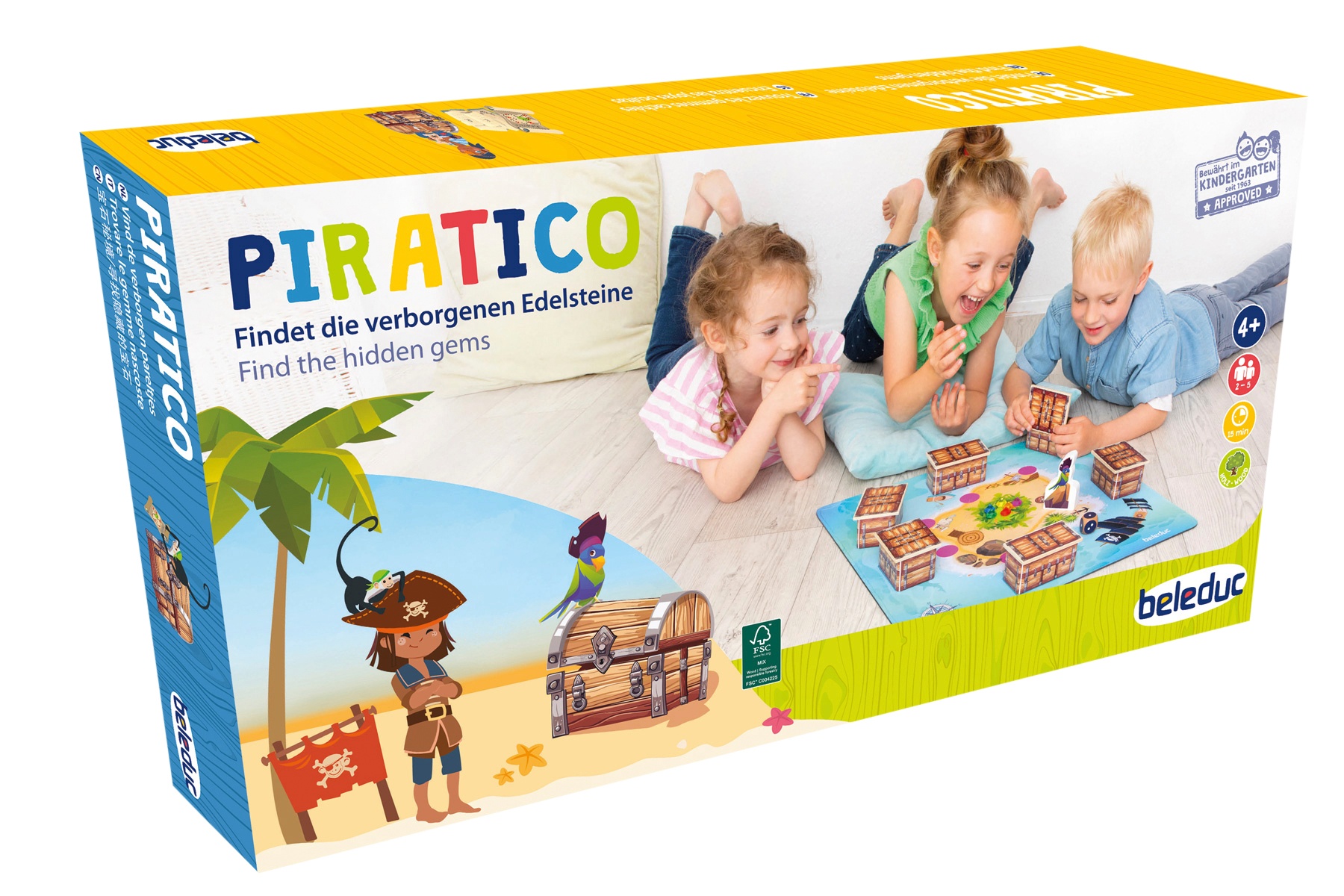 beleduc Piratico, Gesellschaftsspiel
