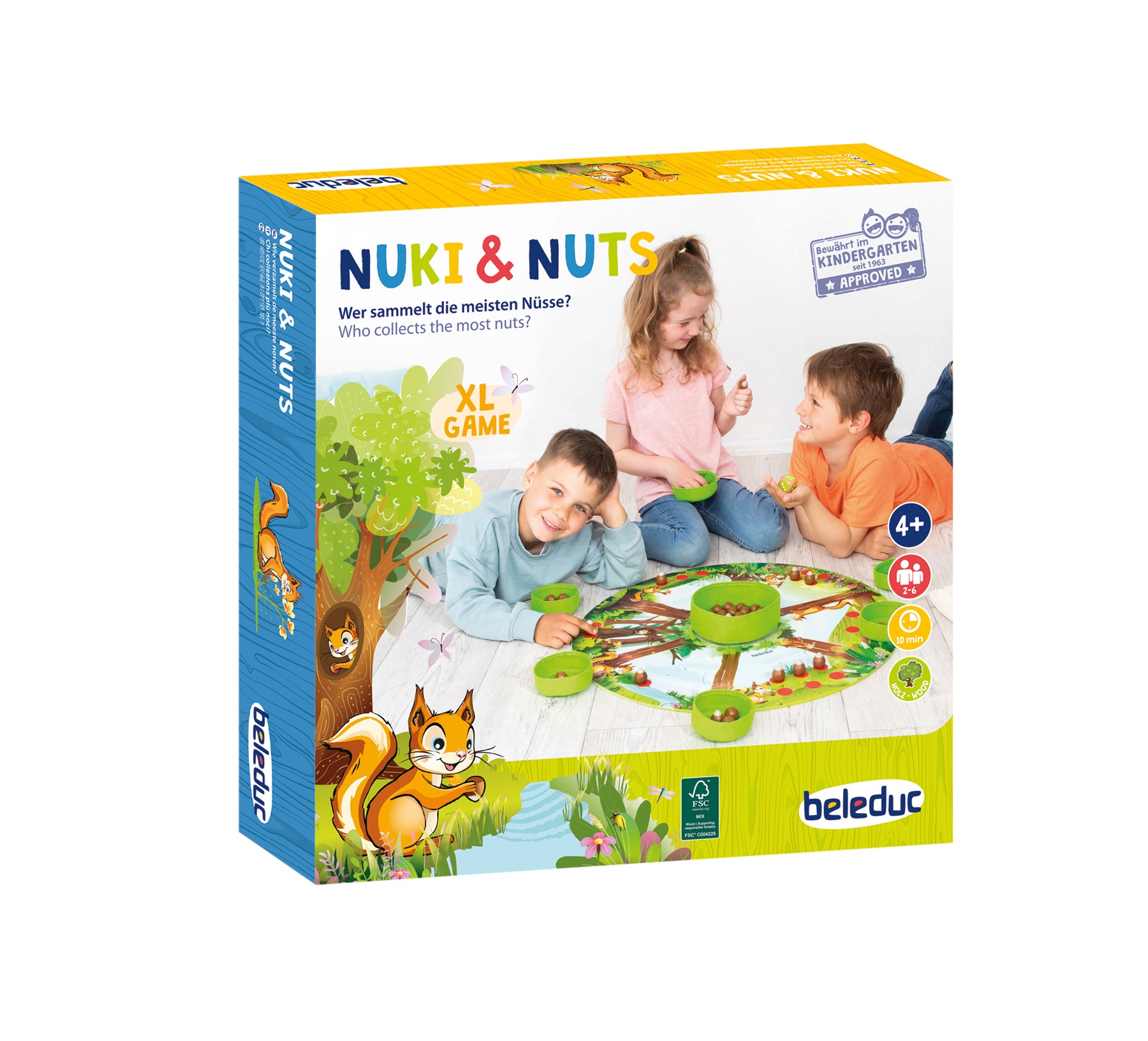 beleduc NUKI & NUTS, Lernspiel