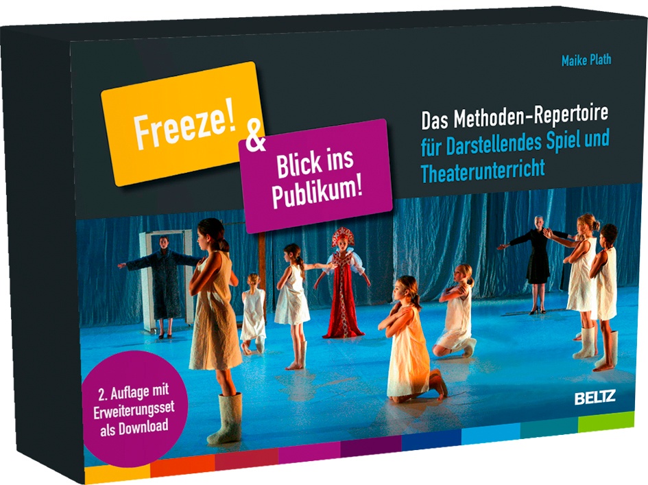 BELTZ Freeze! & Blick ins Publikum. Das Methoden-Repertoire, Theater & Lernkarte & Rollenspiel