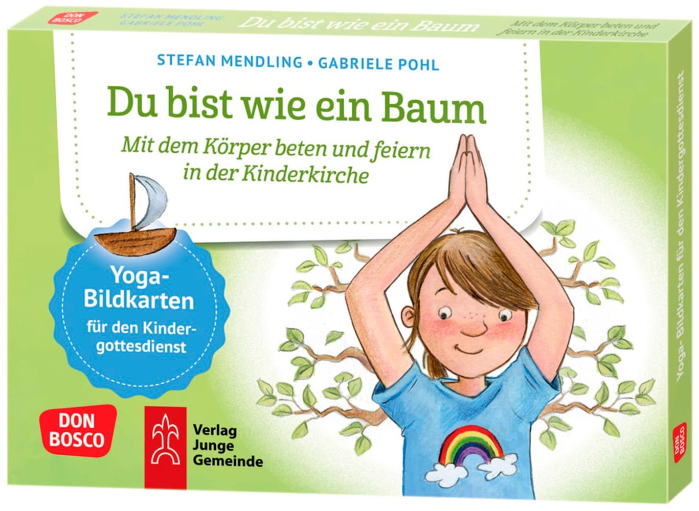 Don Bosco Du bist wie ein Baum. Yoga-Bildkarten für den Kindergottesdienst, Bildkarte & Lernkarte
