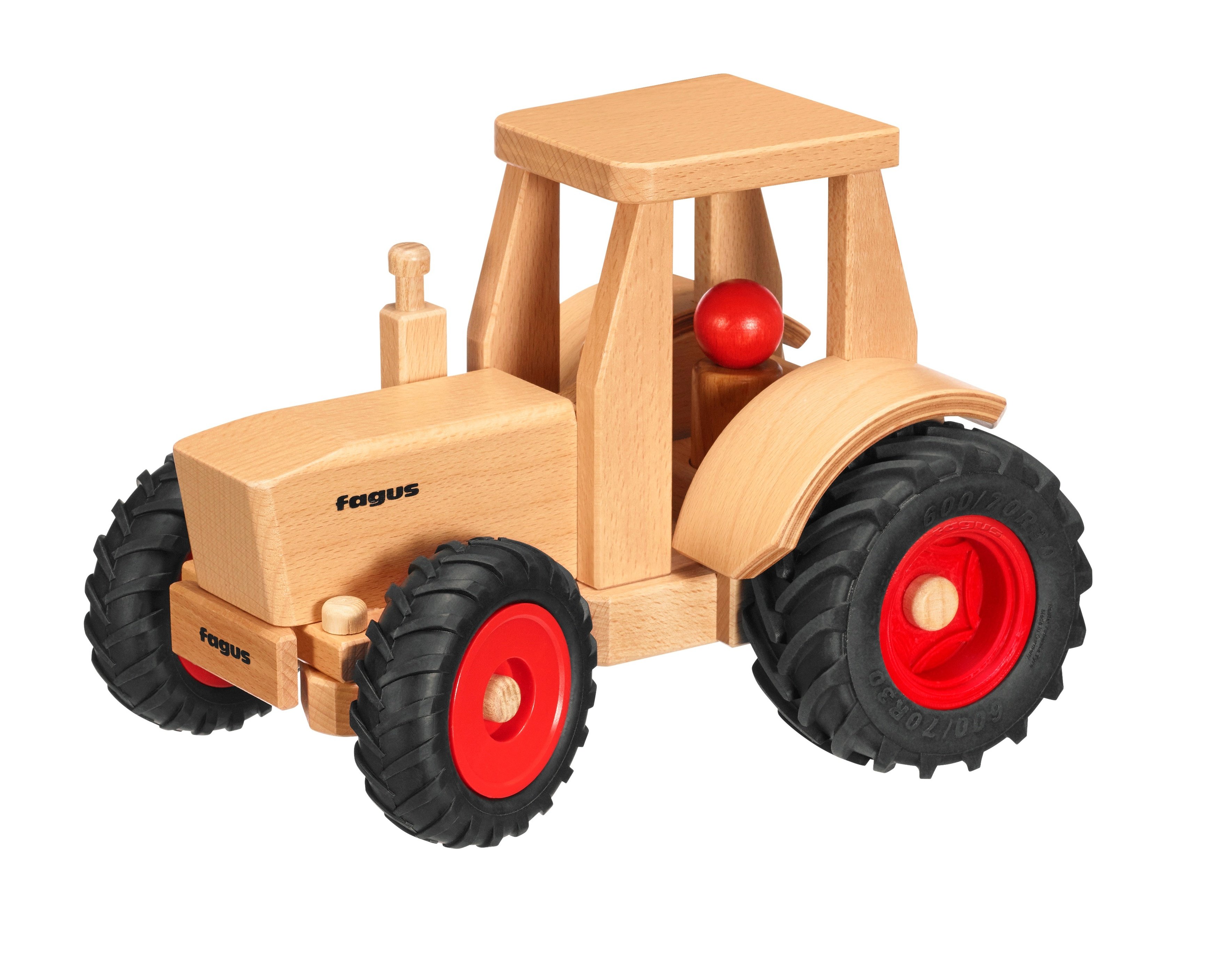 fagus® Holzfahrzeug Traktor XXL, Fahrzeug & Traktor