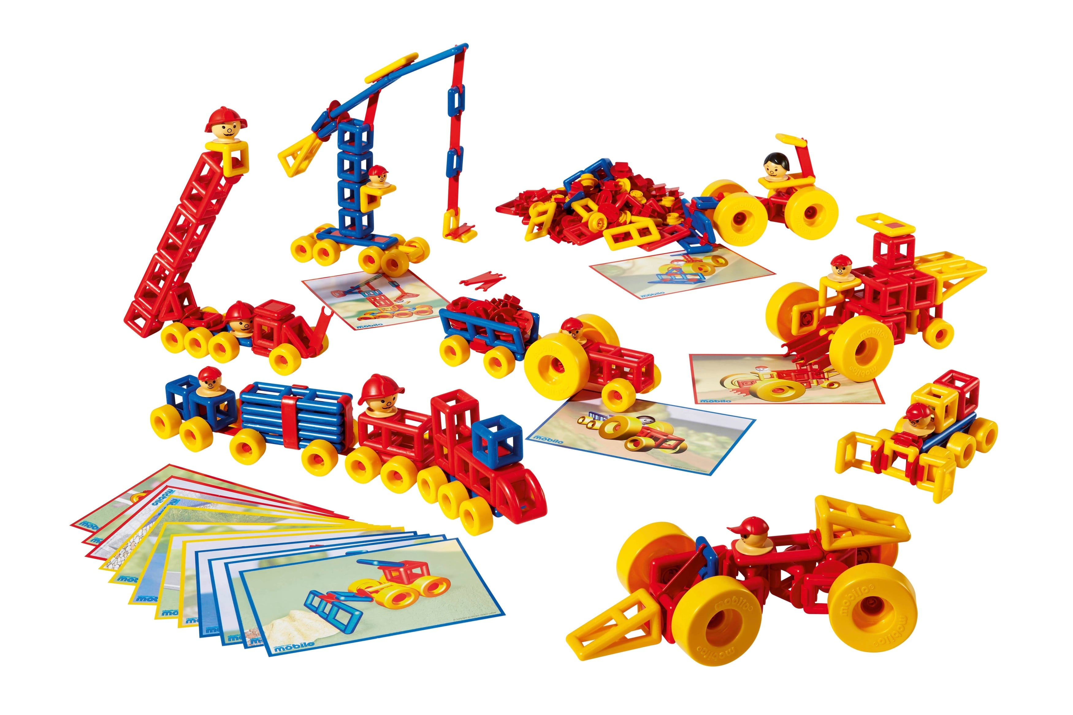 plasticant mobilo mobilo Konstruktions-Set, 424-teilig, Konstruktionsset