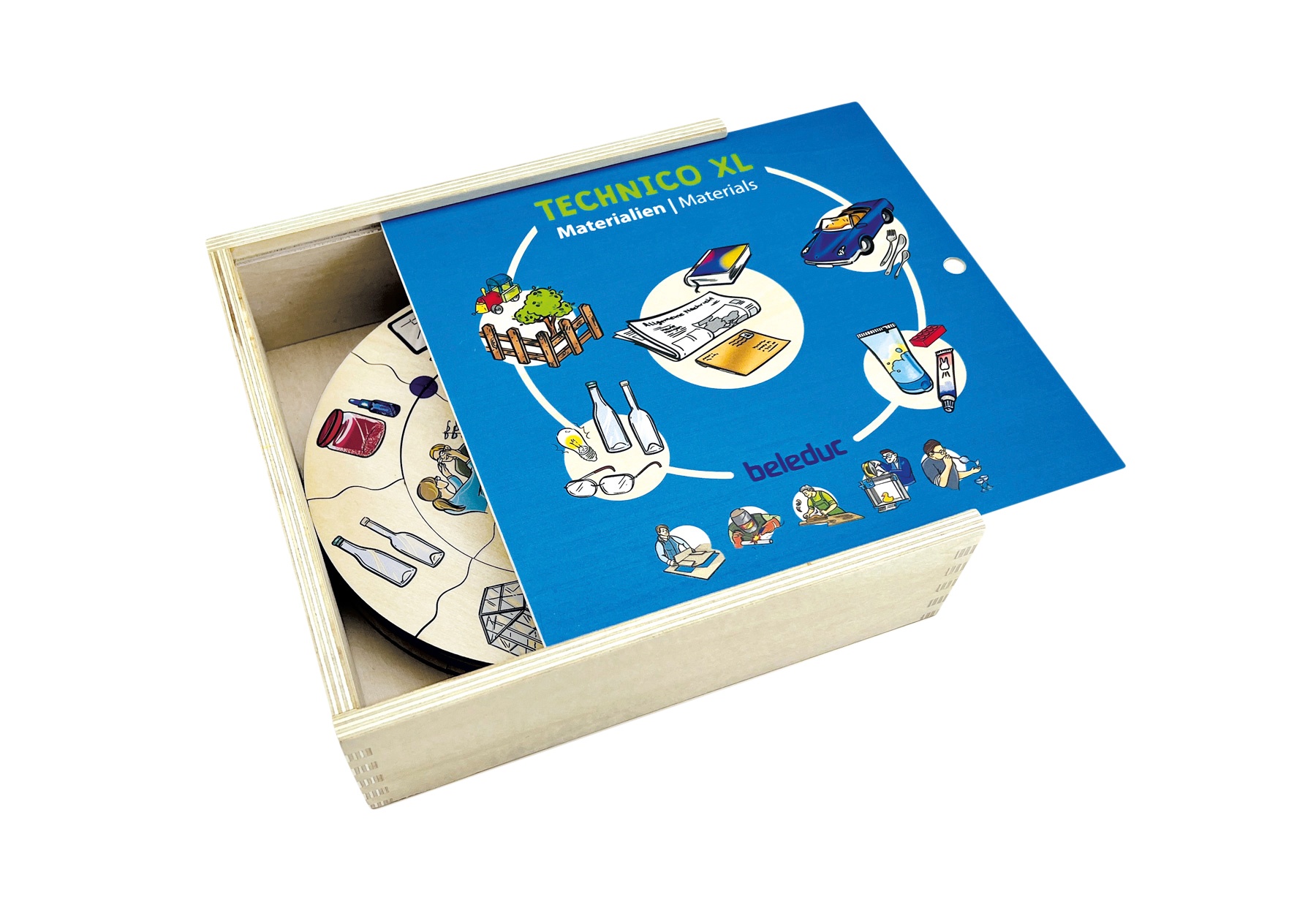 beleduc TECHNICO XL-Puzzle Materialien
