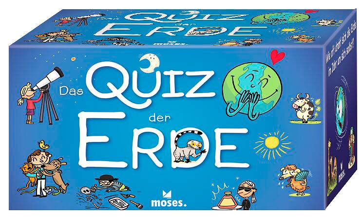 Moses Das Quiz der Erde, Quizzerspiel & Erde