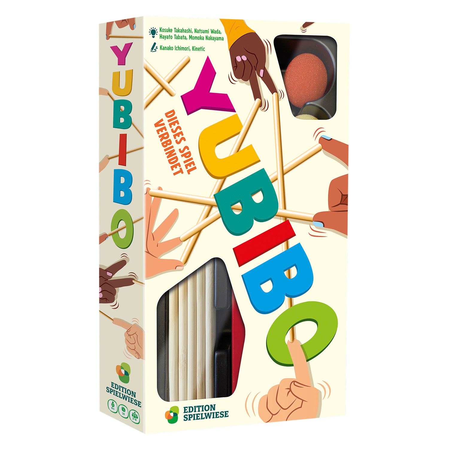 Hutter Yubibo Geschicklichkeitsspiel, Stapelspiel & Geschicklichkeitsspiel