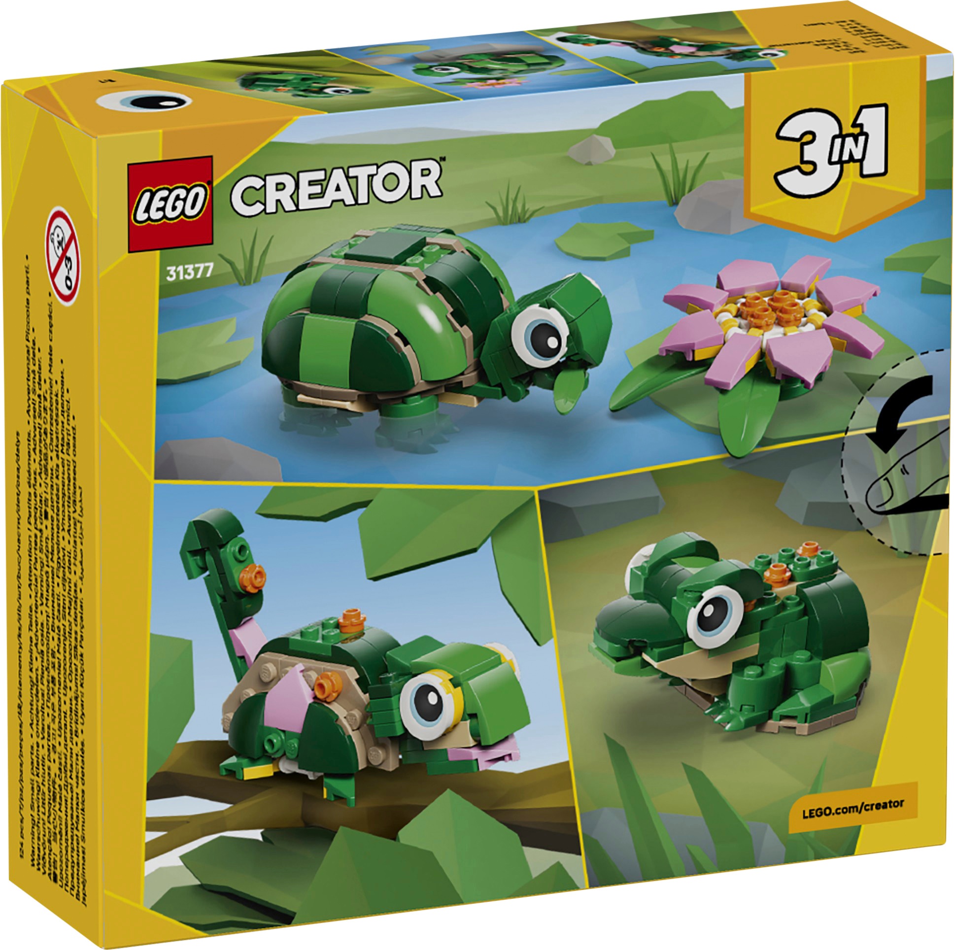 LEGO® Creator Schildkröte mit Seerose, Lego Creator & Lego