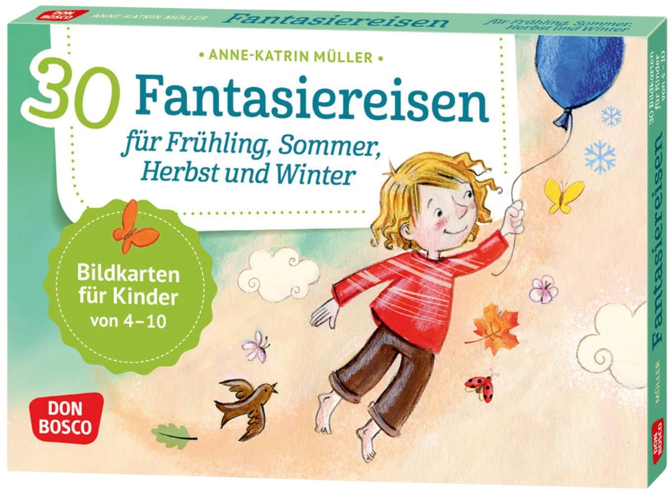 Don Bosco 30 Fantasiereisen für Frühling, Sommer, Herbst und Winter - Bildkarten