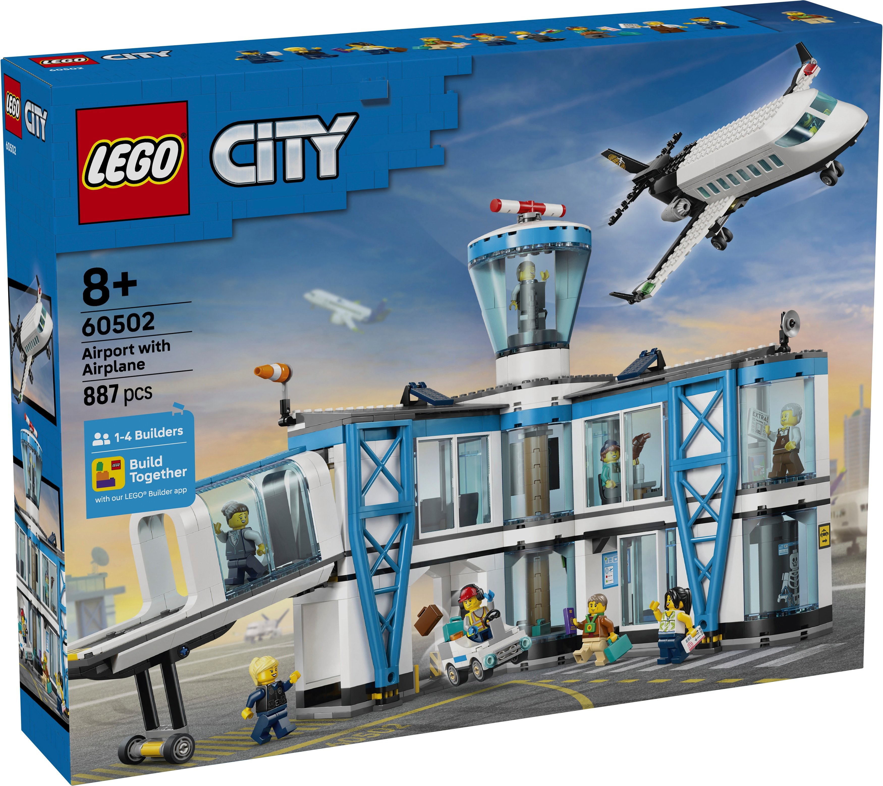 LEGO® City Flughafen mit Flugzeug, Lego & Lego City