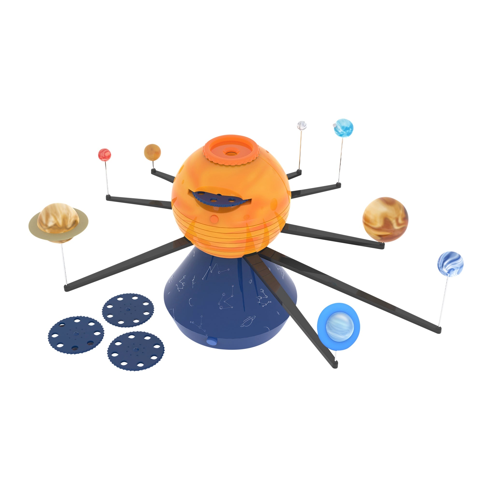 Educational Insights Sonnensystem-Modell mit Projektor, Modell & Sonnensystem