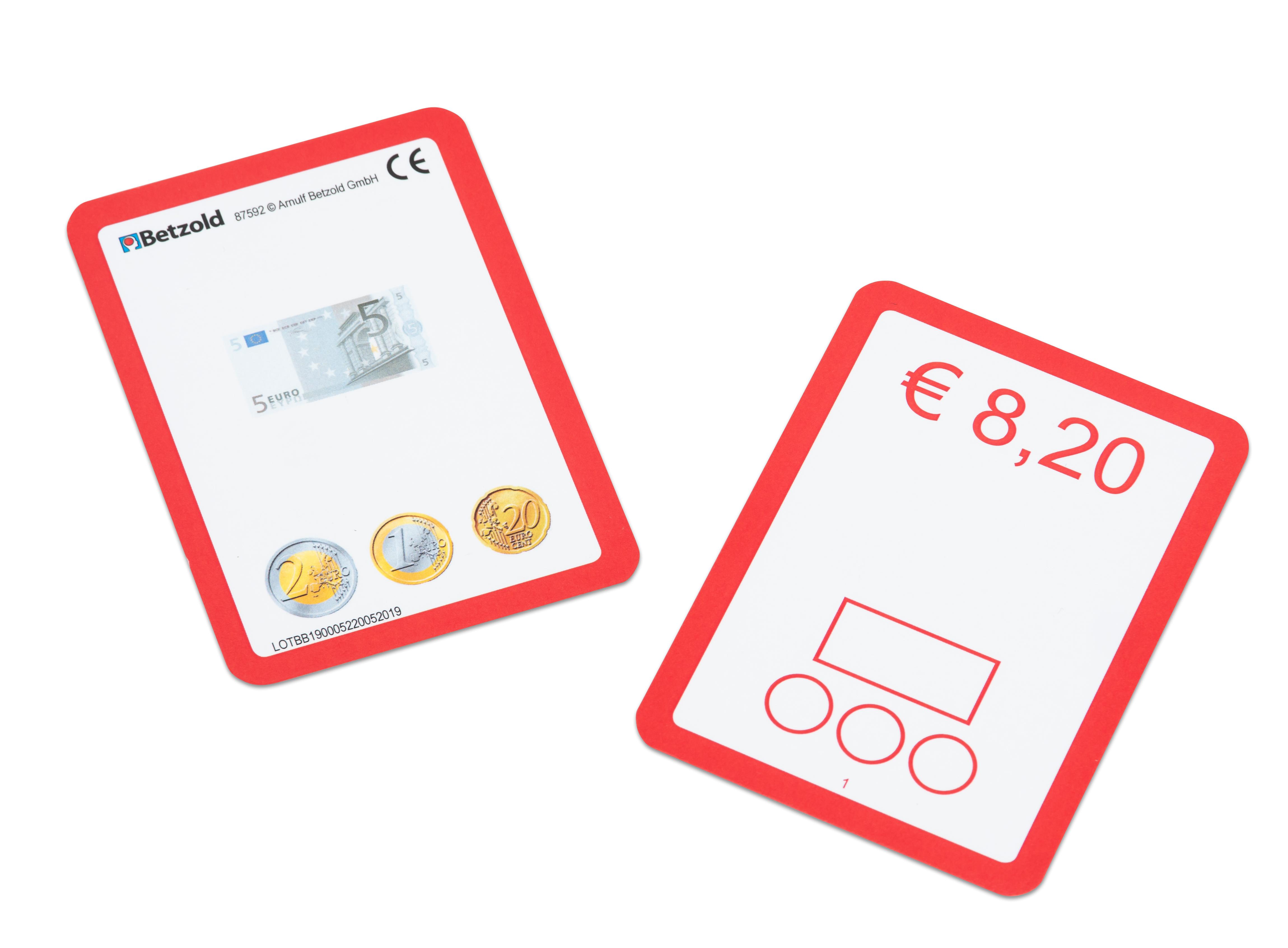 Betzold Geldbeträge darstellen, Ausführung: Euro und Cent