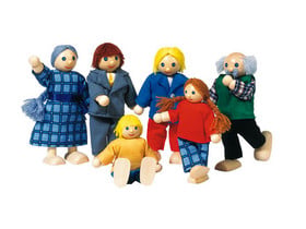 goki Biegepuppen „City Family“