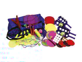 Betzold Rückschlagspiele-Set mit Bigbag