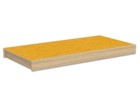 EduCasa Podest - Rechteck 150 x 75 cm