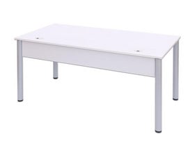 EDV-Tisch mit Kabelkanal aus Holz