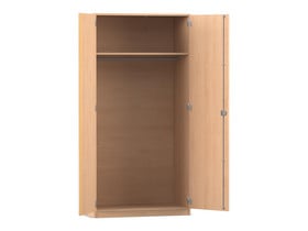 Flexeo® Garderobenschrank, 1 Hutboden