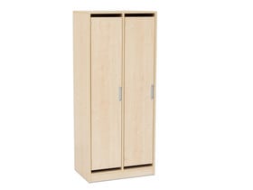 Flexeo® Garderobenschrank „Armadio“, 2 Türen, mit Fachböden, Höhe 154,8 cm