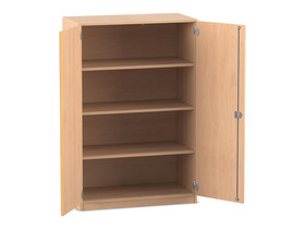 Flexeo® Schrank, 4 Fächer, 2 Türen, Breite 94,4 cm