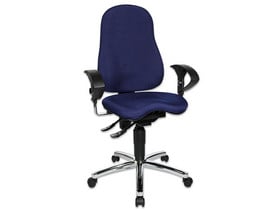Topstar Bürostuhl „comfort“ mit Teppichbodenrollen